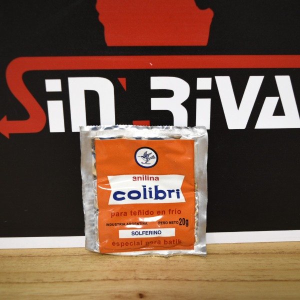 Producto - ANILINA COLIBRI FRIO 20GRS SOLFERINO