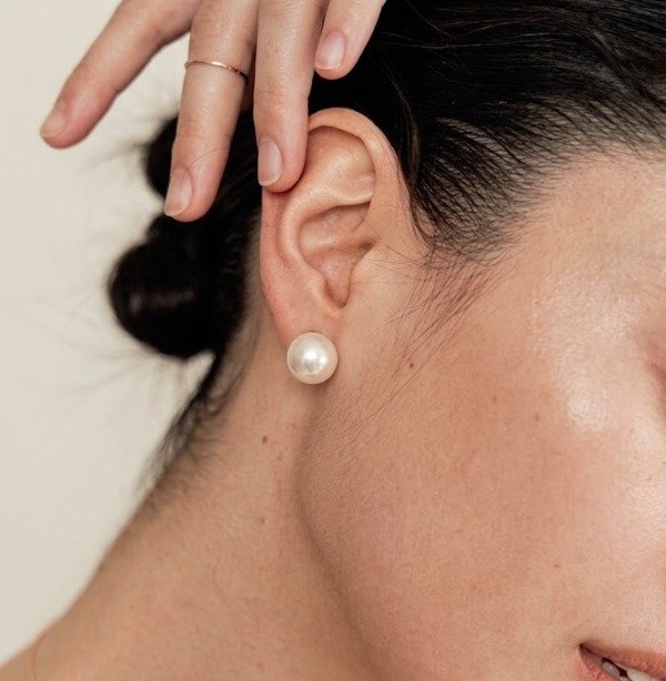 Producto - Aros Perla XL Silver - 1