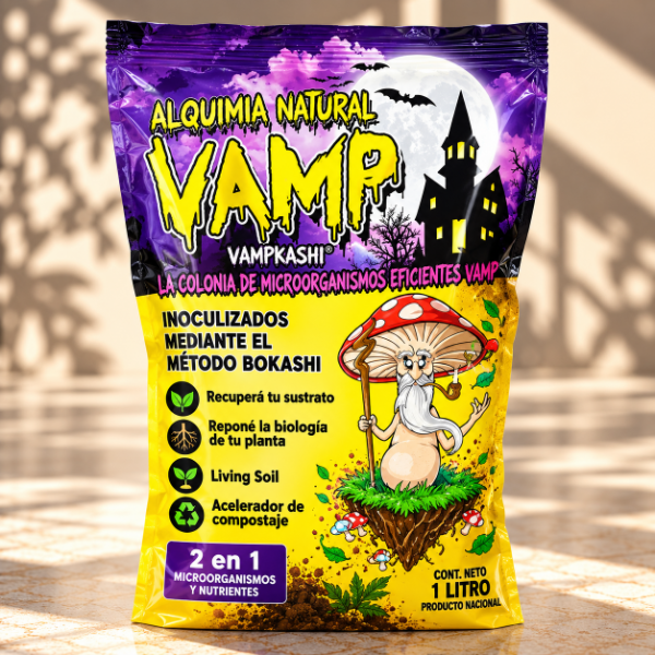 Producto - Vampkashi  Enmienda Orgánica con Microorganismos
