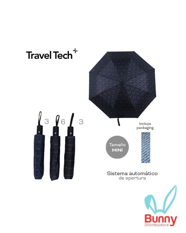 Producto - PARAGUAS TRAVEL TECH 28862