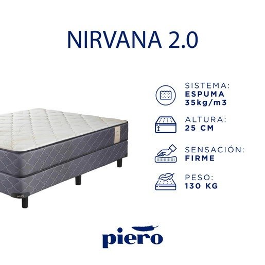 Producto - Colchón Piero Nirvana 190x130 - 10