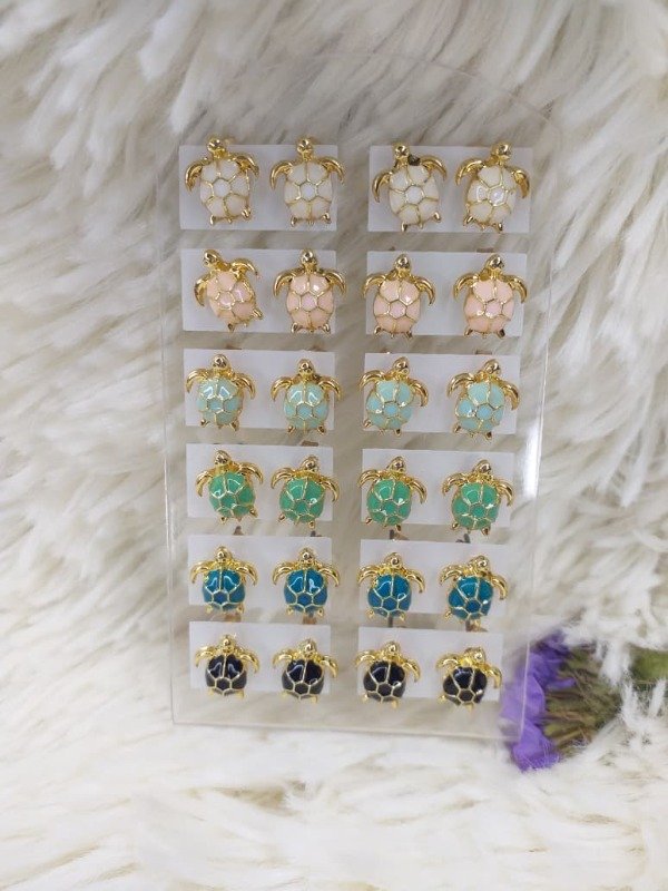 Producto - ADA0138 Aro Tortuguita esmaltada