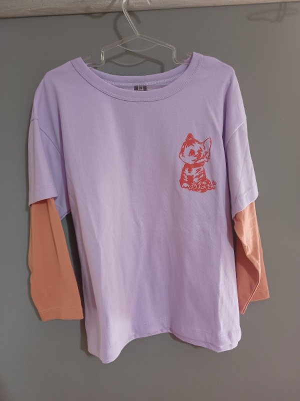 Producto - Remera Superpuesta c/Estampa