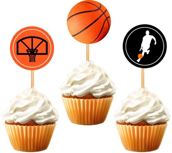 Producto - TOPPER CUPCAKE BASQUET X 10