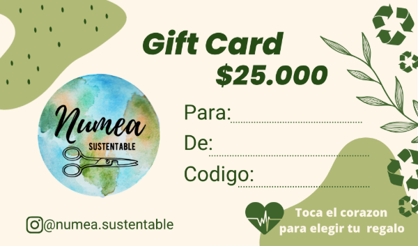 Producto - Gift Card x25