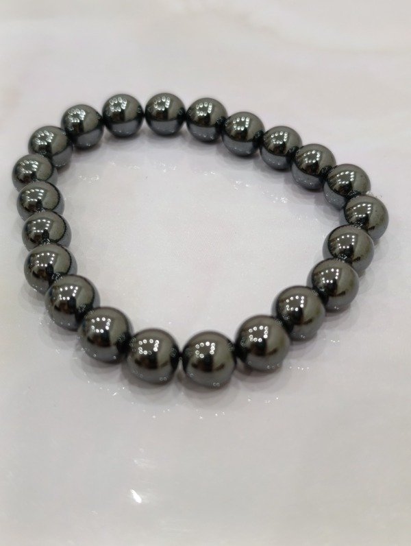 Producto - Pulsera hematite 8mm - 1
