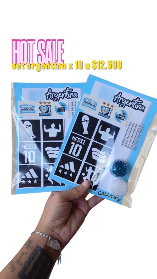 Producto - SET ARGENTINA PACK X 10 HOT SALE