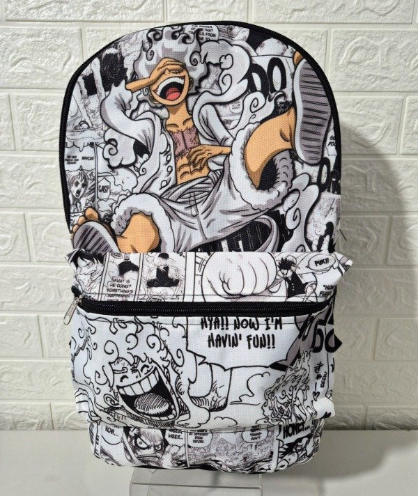 Producto - Mochila One Piece manga 40cm x 30 cm x 15 cm cordura  -TIPO ESCOLAR