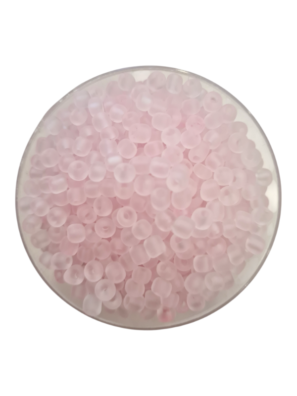 Producto - MOSTACILLONES ROSA PASTEL ESMERILADO