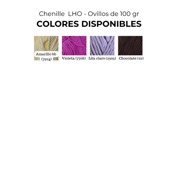Producto - Chenille Ovillo 100 gr - 2