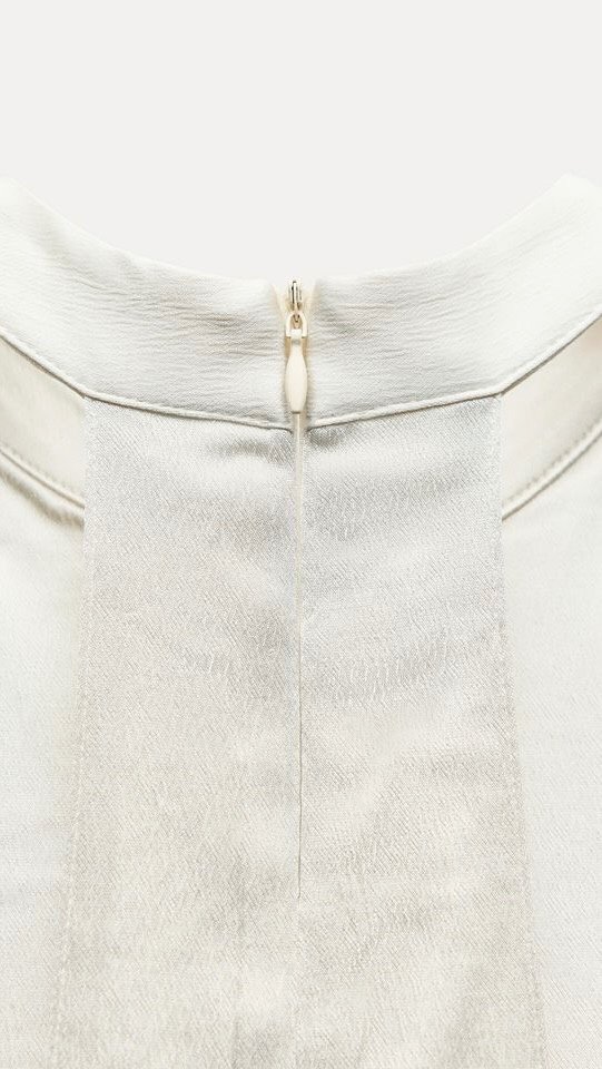 Producto - Top halter satinado Zara TS - 8