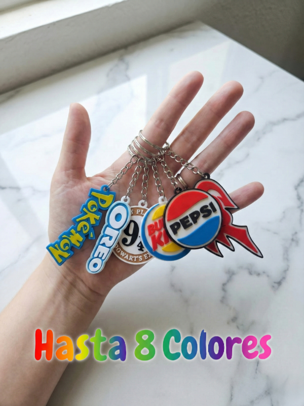 Producto - Llaveros Publicidad PROMO Pack x 30 Unidades Hasta 8 Colores