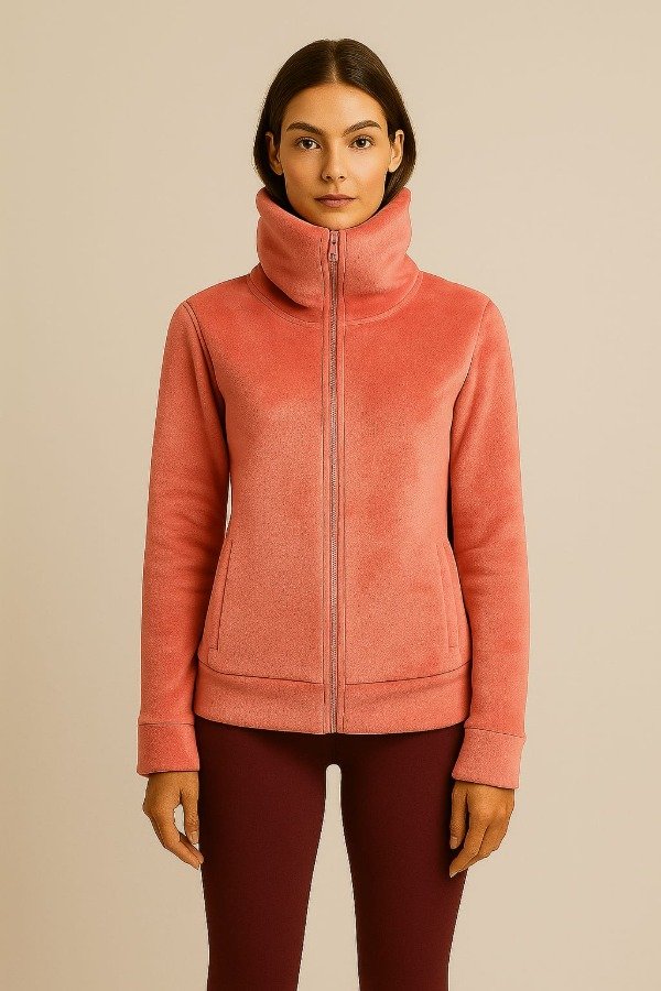 Producto - Campera bifaz coral