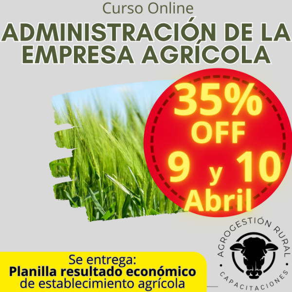 Producto - Curso Online Administración de la empresa agrícola