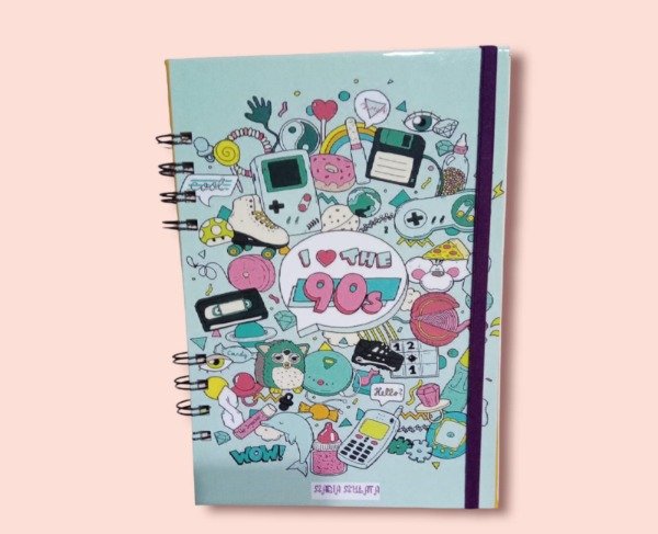 Producto - CUADERNO A5 DE LOS 90 80 HOJAS