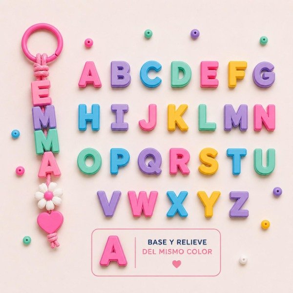Producto - LETRAS CHUNKY CON RELIEVE