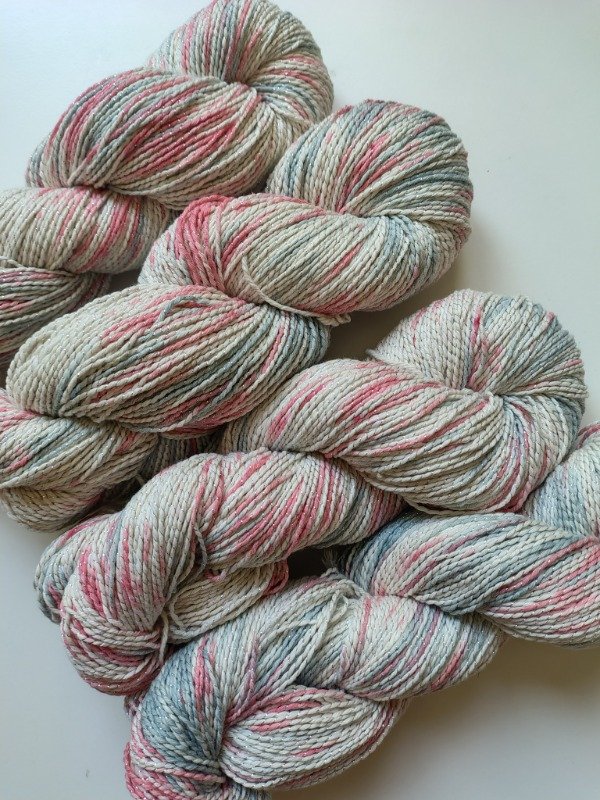 Producto - Cenizas de fuego- Sport- Algodón con lurex plateado.