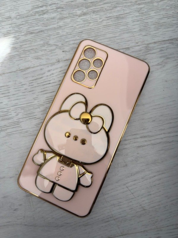 Producto - Case con soporte  espejo Kitty  ROSA