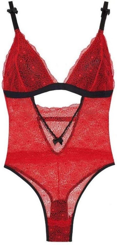 Producto - Body puntilla- Very Sexy rojo