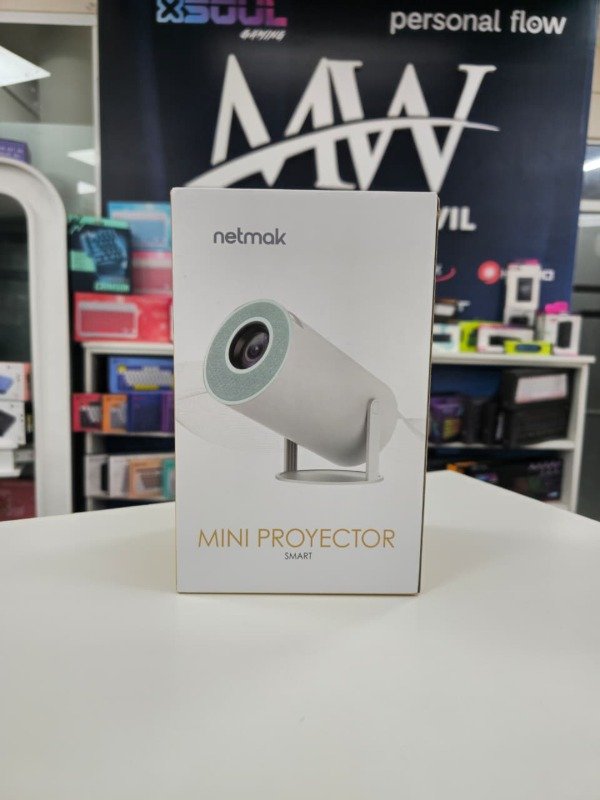 Producto - Proyector Smart Android 14 Wifi/BT Netmak NM-PR300
