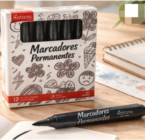 Producto - Marcadores Permanentes x12uni