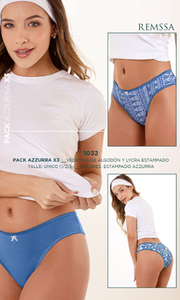 Producto - 1032 - Remssa - Vedetina Estampada de Algodón x3