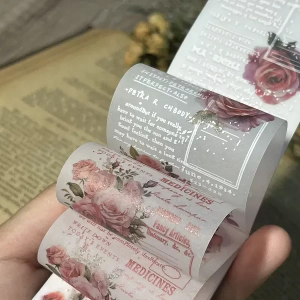 Producto - Mini Librito de papel floral - 1