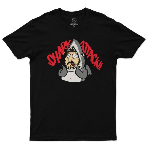 Producto - Remera "Shark Attack Alfre" Paren La Mano (Diseño grande) - 0