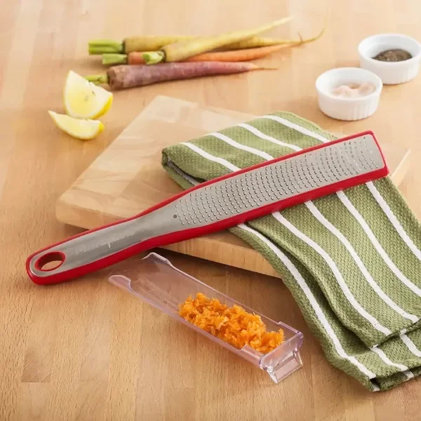 Producto - Rallador Elite Zester Microplane Quesos Citricos Acero Ee.uu