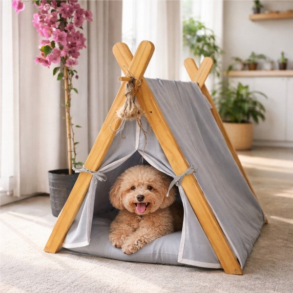 Producto - Carpa TIPI chica de madera
