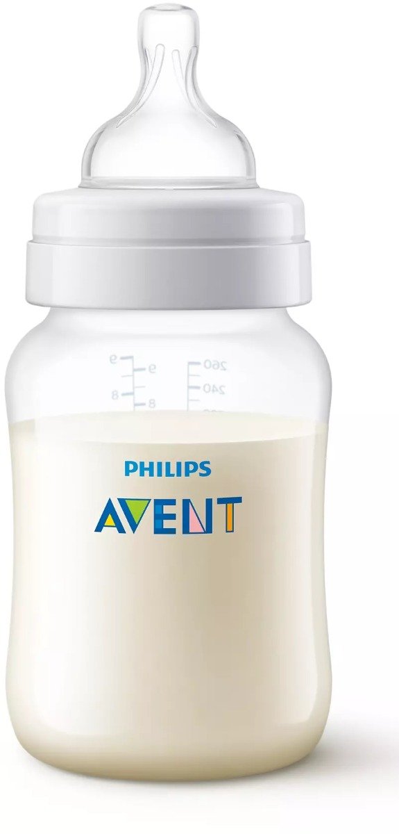 Producto - Mamaderas anticólicos 260ml. AVENT. +1m.