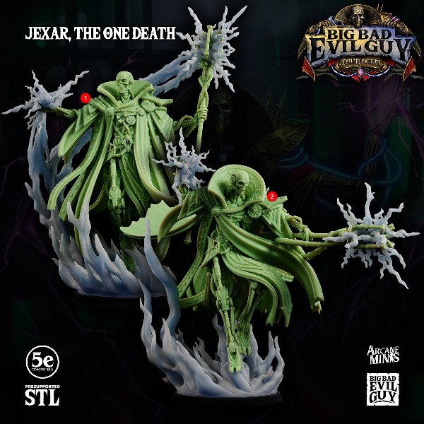 Producto - Jexar, La Muerte Única (c/u) - Dungeons and Dragons