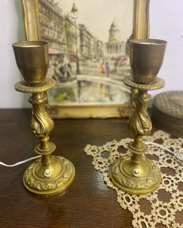 Producto - Veladores De Bronce
