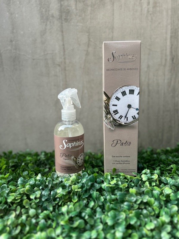 Producto - Textil + Aromatizador Patio