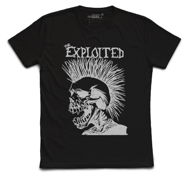 Producto - The Exploited - Skull Black