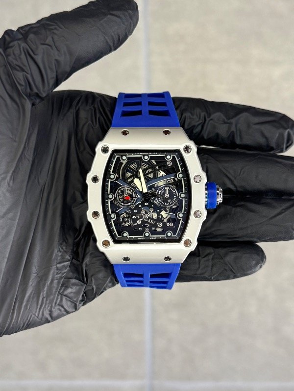 Producto - RICHARD MILLE PLATA AZUL (calidad AA)