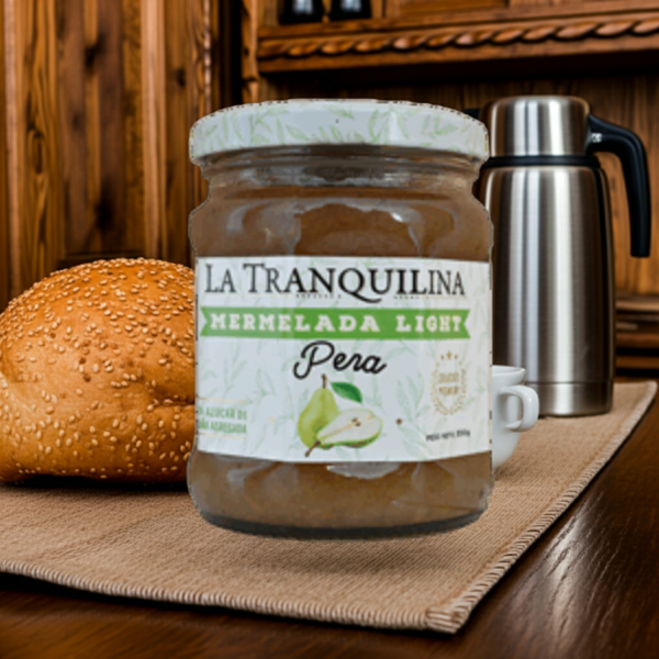Producto - MERMELADA LA TRANQUILINA DE PERA LIGTH ENDULZADA CON STEVIA