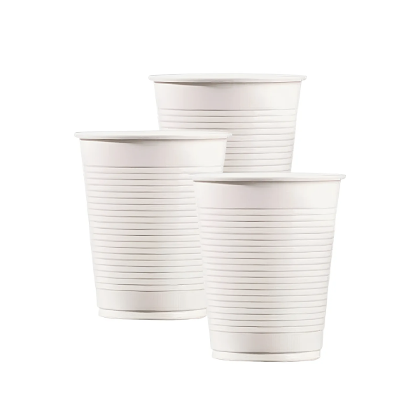 Producto - Vaso Descartable Plastico Blanco 110cc