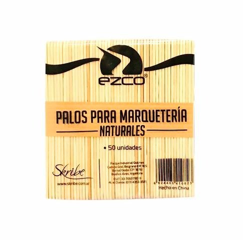 Producto - PALITOS DE HELADOS BOLSA X50 UNIDADES EZCO NATURALES