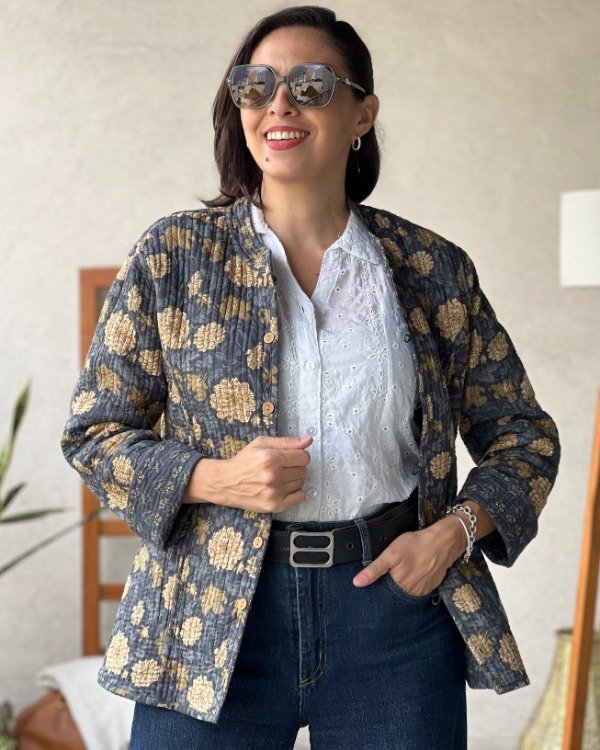 Producto - Chaqueta Hindi Gris y Arena S/M y L/XL