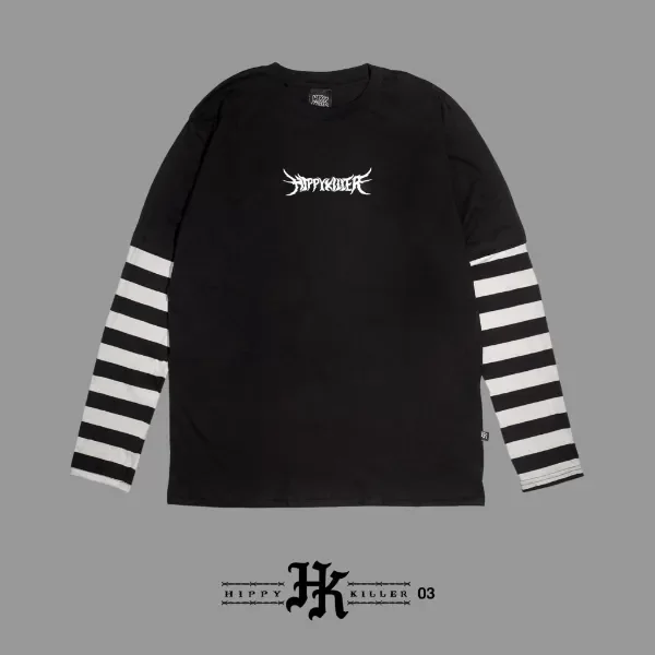 Producto - Camiseta Emo HK Blanco y Negro