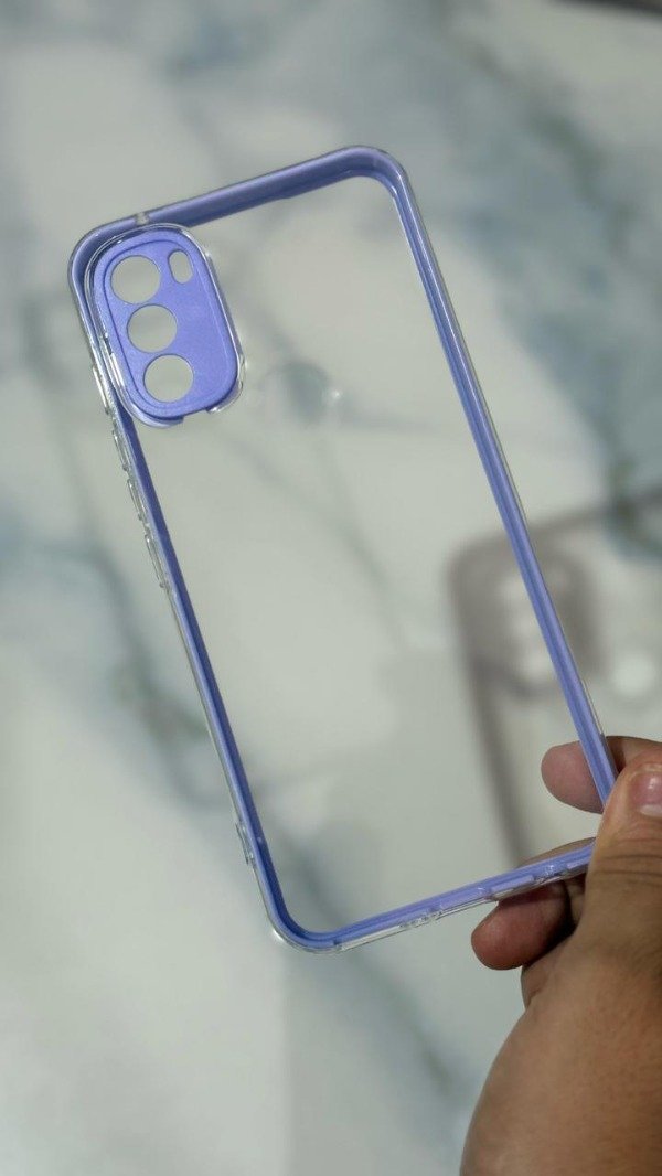 Producto - Funda transparente reforzada moto G71