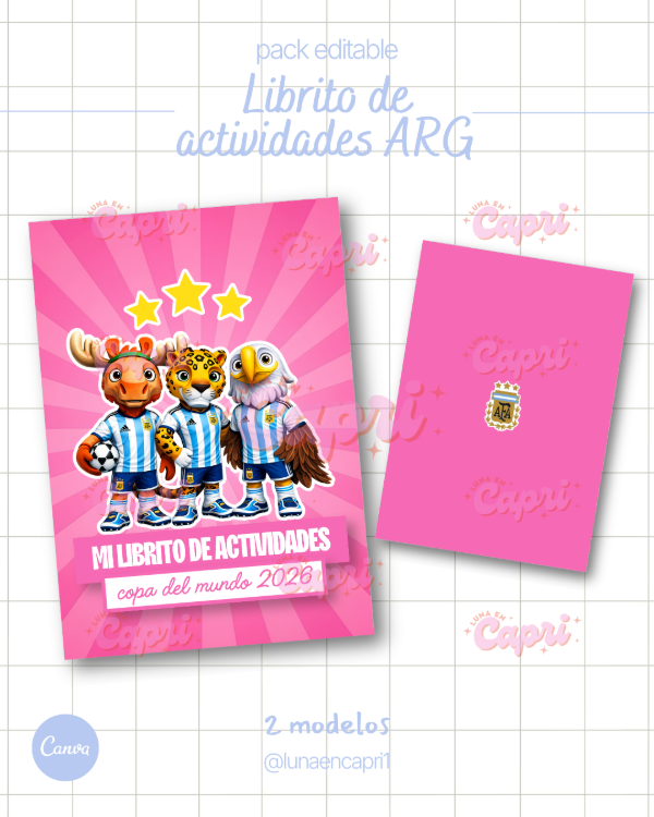 Producto - Librito de actividades ARG