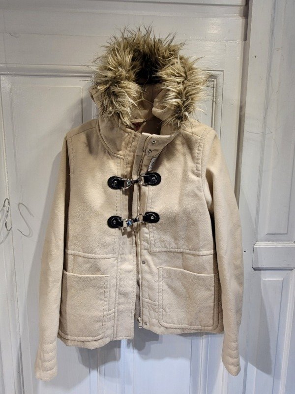 Producto - Montgomery DIVIDED beige piel sintética- Talle S- PRECIO: 63X - 0