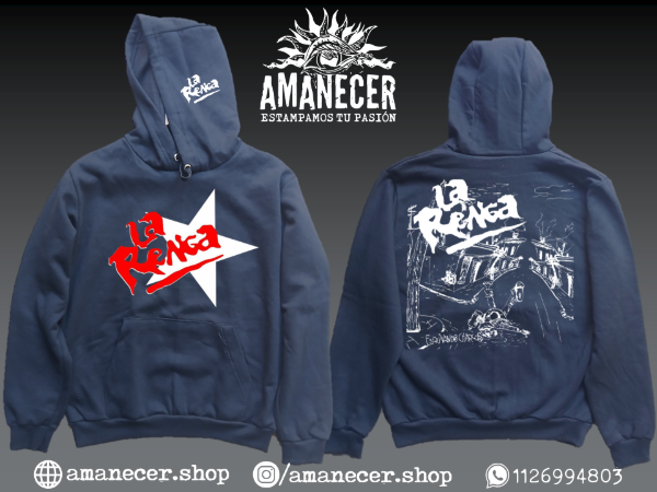 Producto - Buzo canguro La Renga