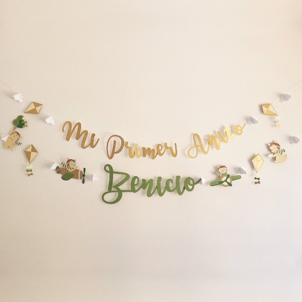 Producto - Combo Bautismo - Primer añito Osito aviador