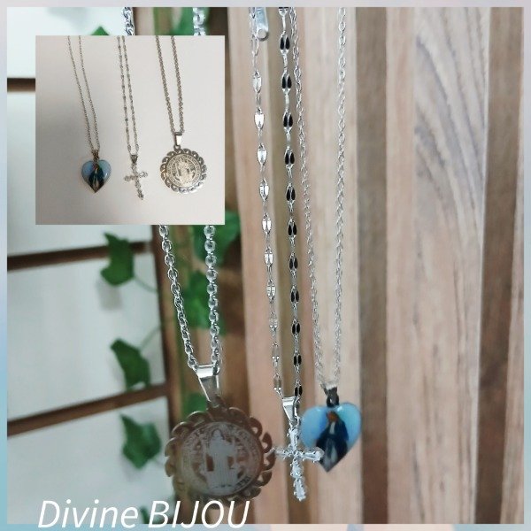 Producto - Collares religiosos de acero