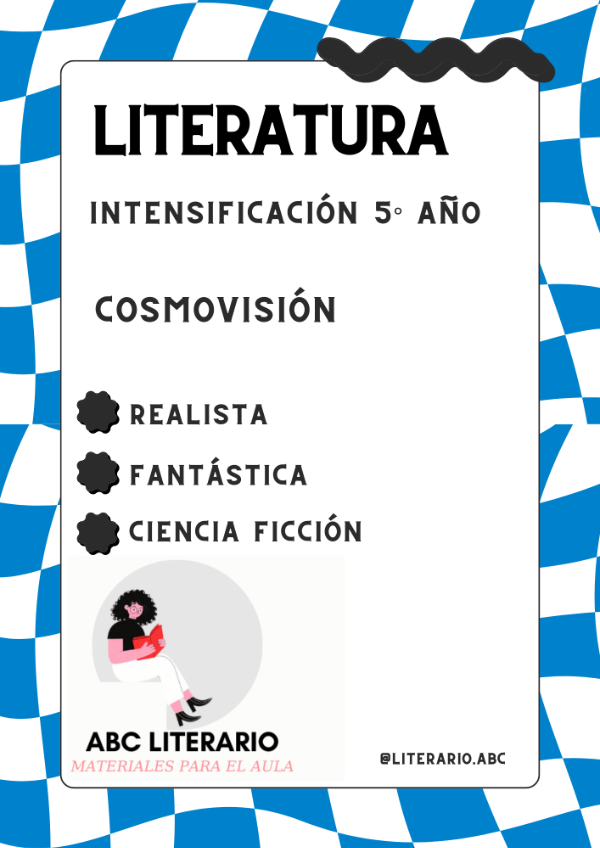 Producto - Integrador de literatura de 5 año I Intensificación PBA