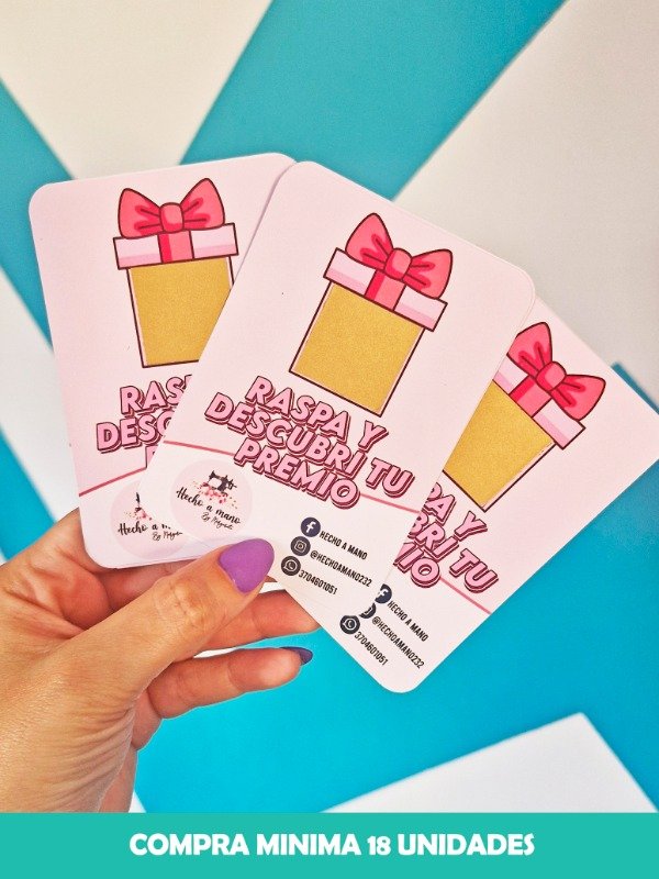 Producto - RASPADITA PERSONALIZADA