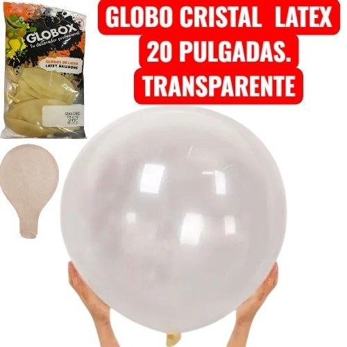 Producto - Globo piñata cristal 20" x unidad